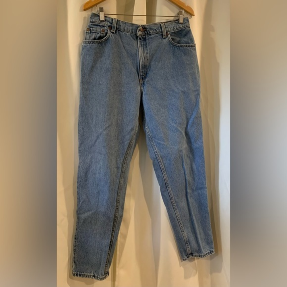 VINTAGE Levi's 16551-0291 Relaxed Tapered Mom Jeans Women's Size 14 Made In USA